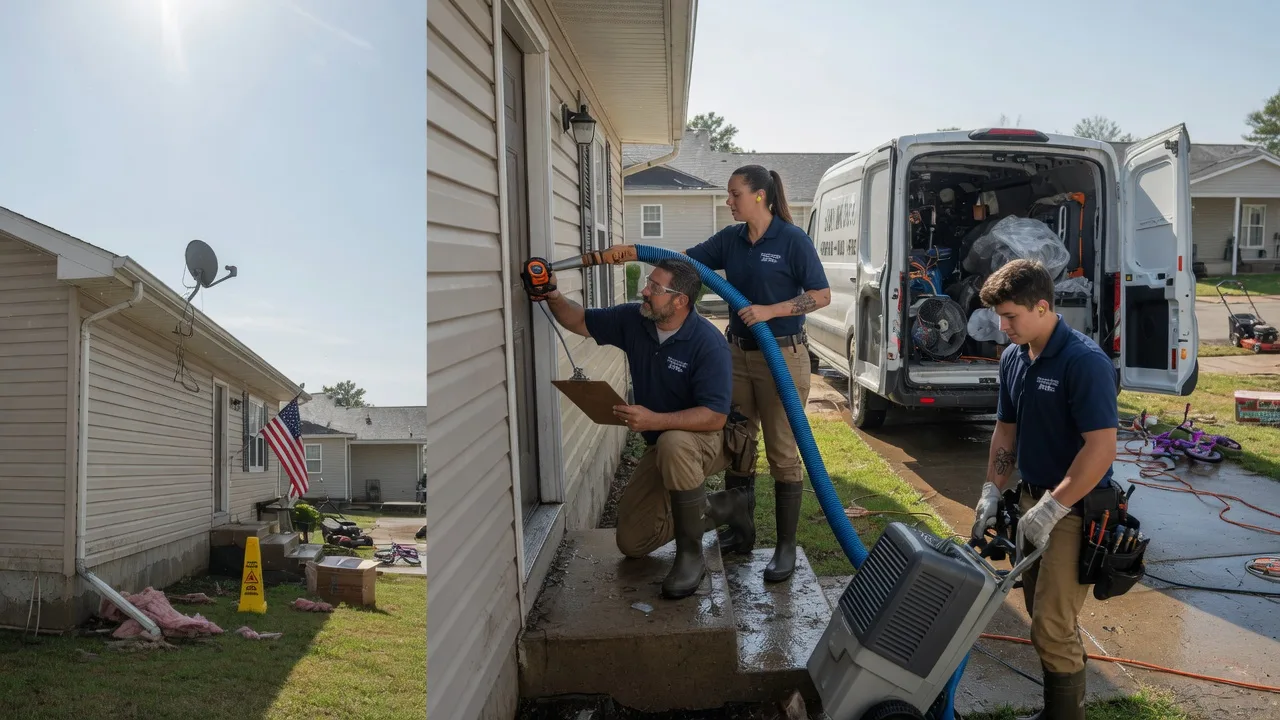 Ceiling Water Damage Restoration in Leoma, TN near me